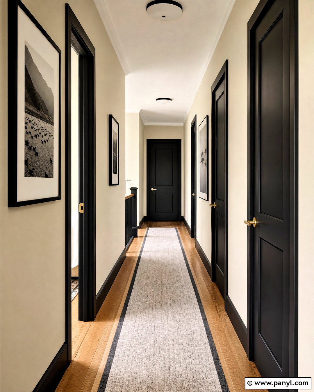 Black Bedroom Doors With Black Trim - 20 black interior doors with black trim ideas