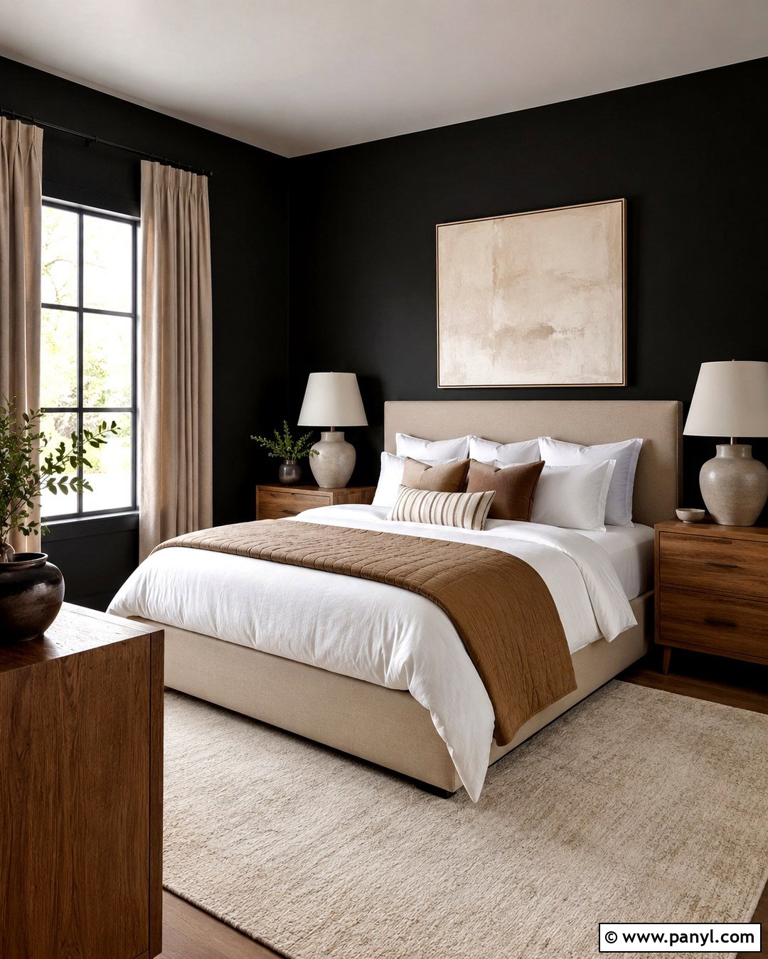 Black Bedroom Wall Paint - 20 Bold Wall Paint Ideas