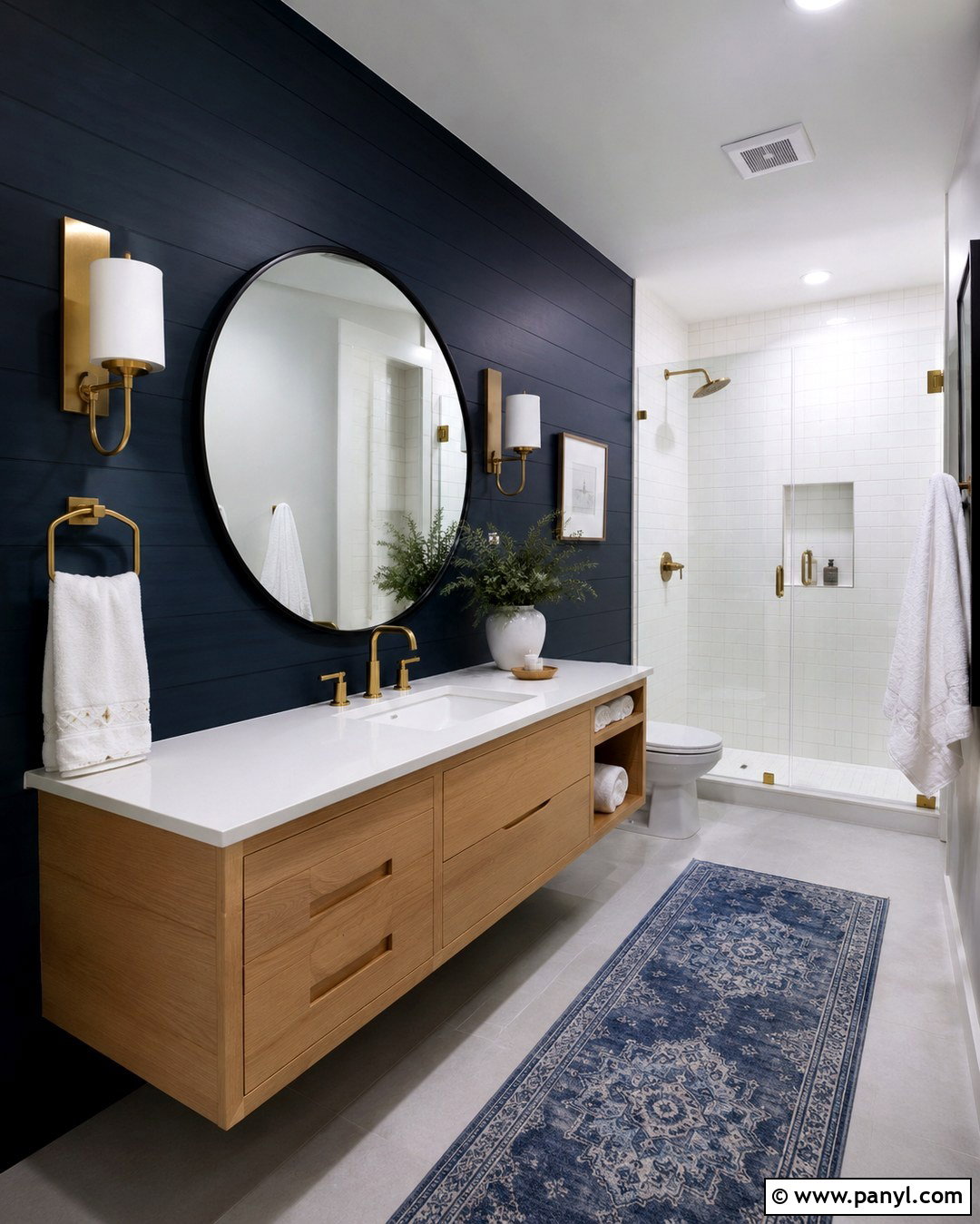 20 Black Blue Wall Ideas for a Moody, Sophisticated Home