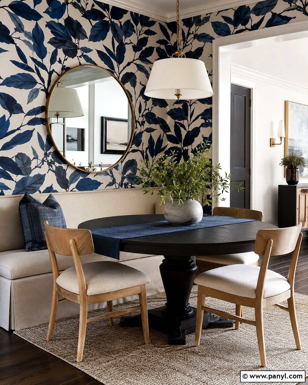 Black Blue Wallpaper Wall - 20 Black Blue Wall Ideas