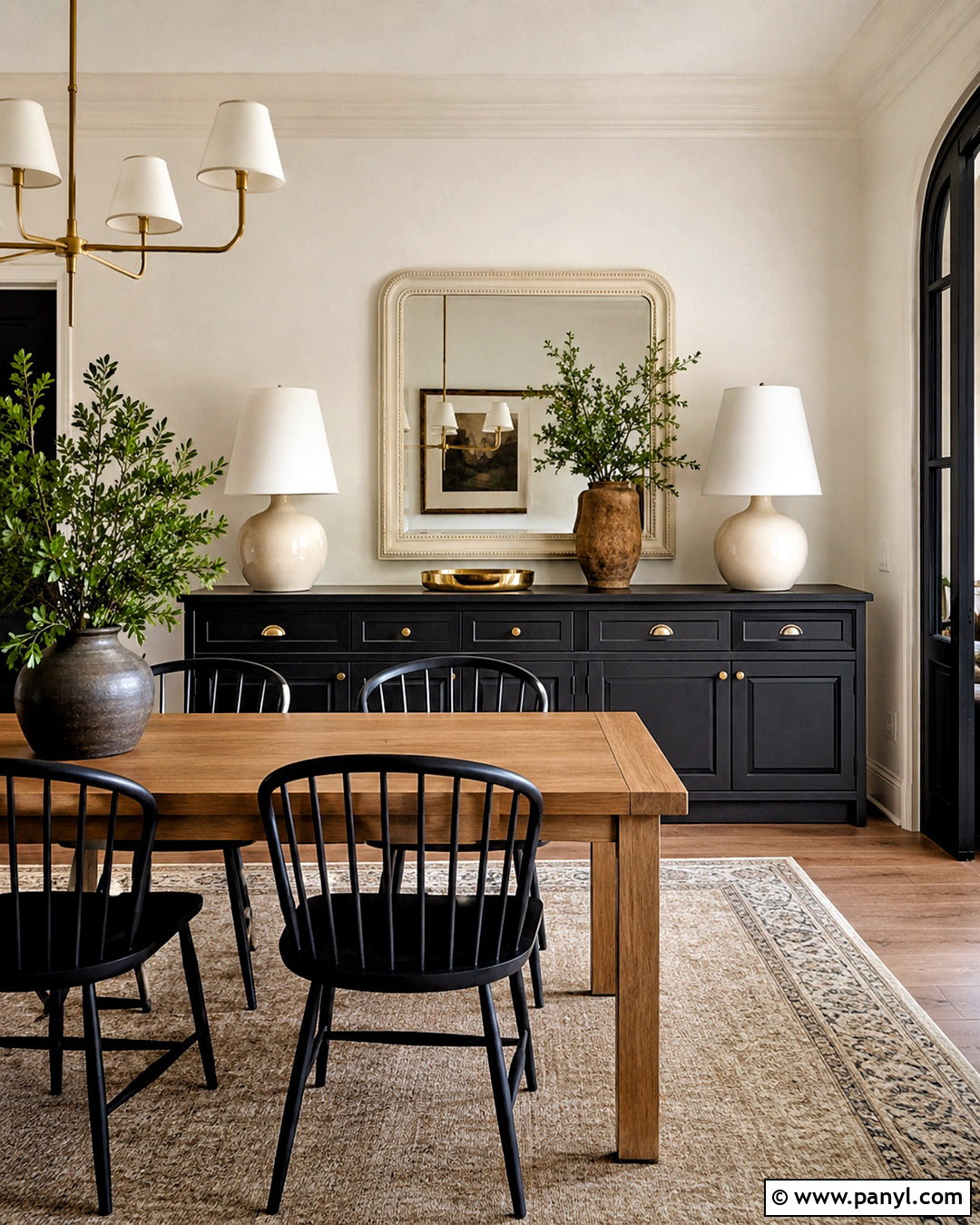 Black Buffet Cabinet Decor - 20 buffet cabinet decor dining rooms