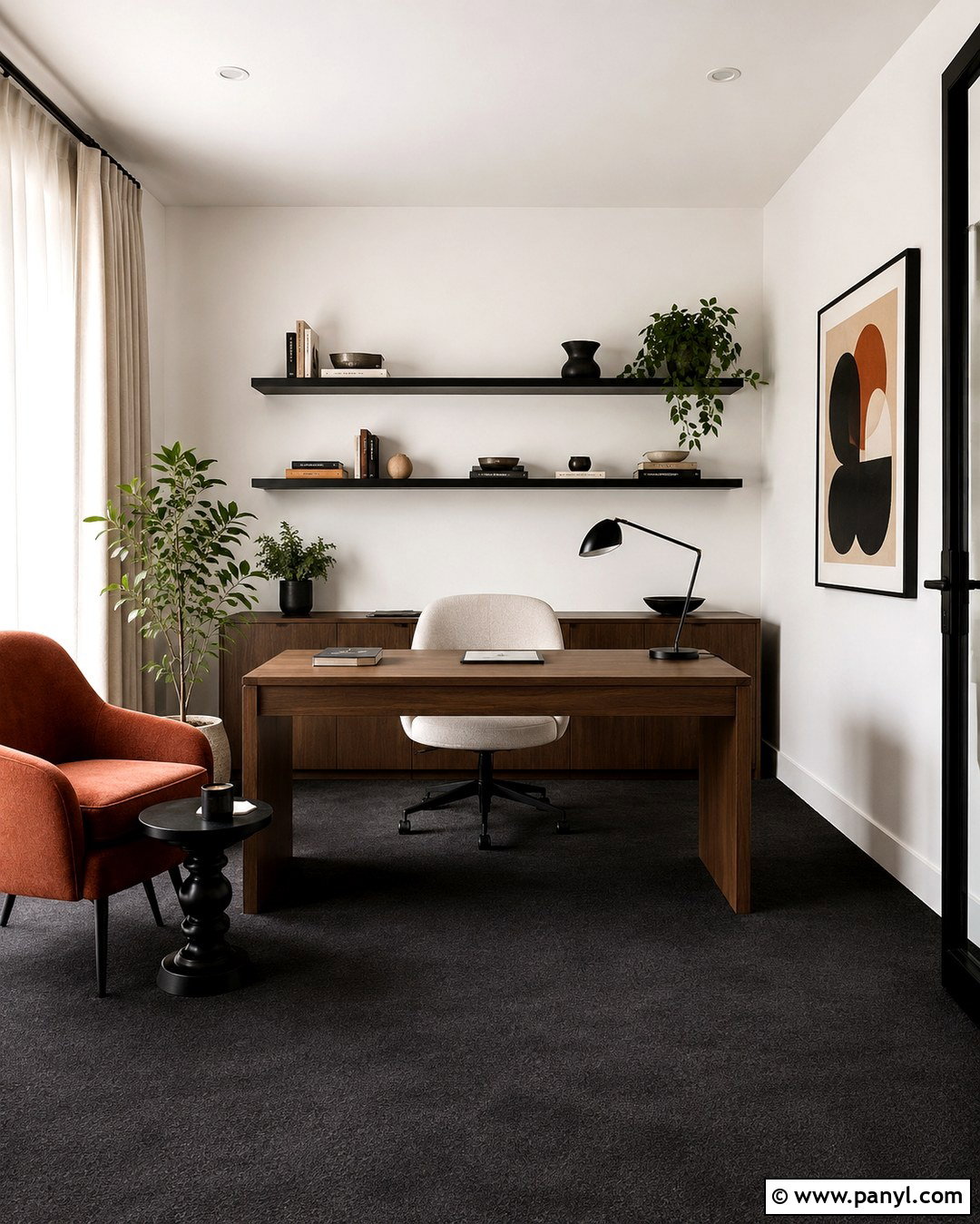 20 Black Carpet White Walls Ideas for a Chic Modern Room