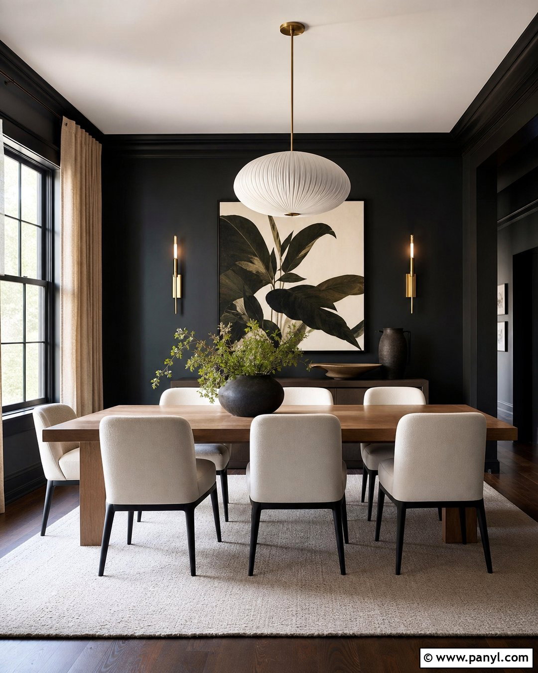 Black Dining Room Wall Color - 50 wall colour ideas