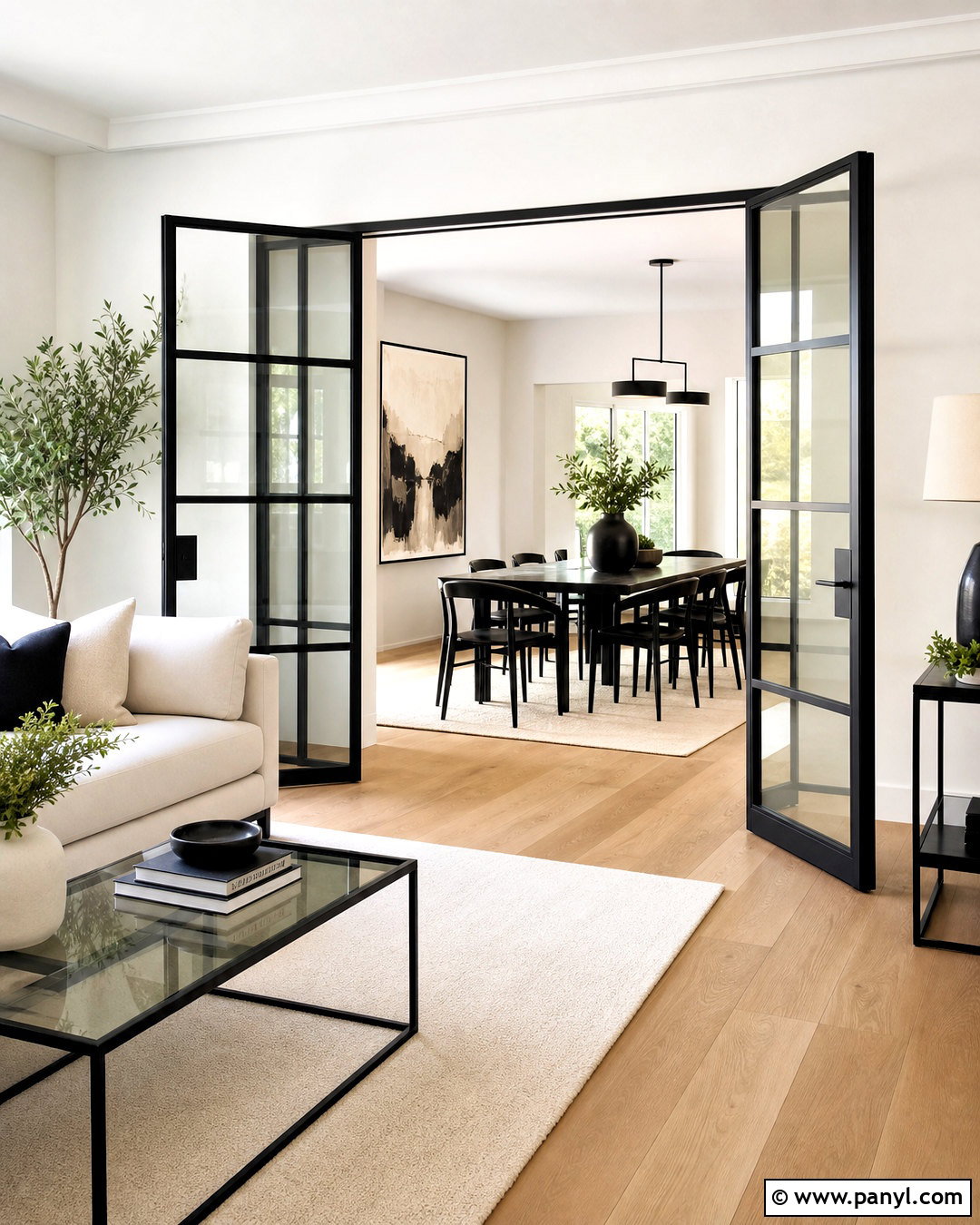 20 Black Door Frames Interiors Ideas for a Bold Modern Home