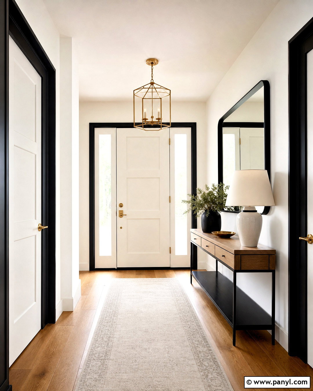 Black Door Frames With White Doors - 20 black door frames interiors