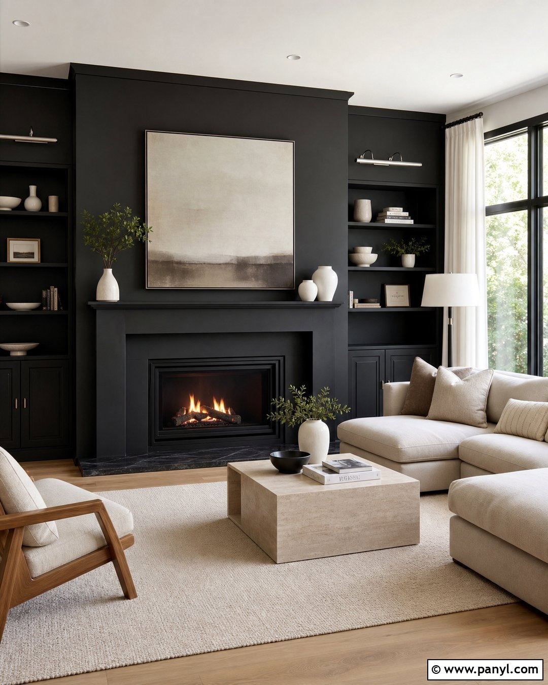 Black Fire Surround - 20 Fire Surround Same Colour As Wall Ideas