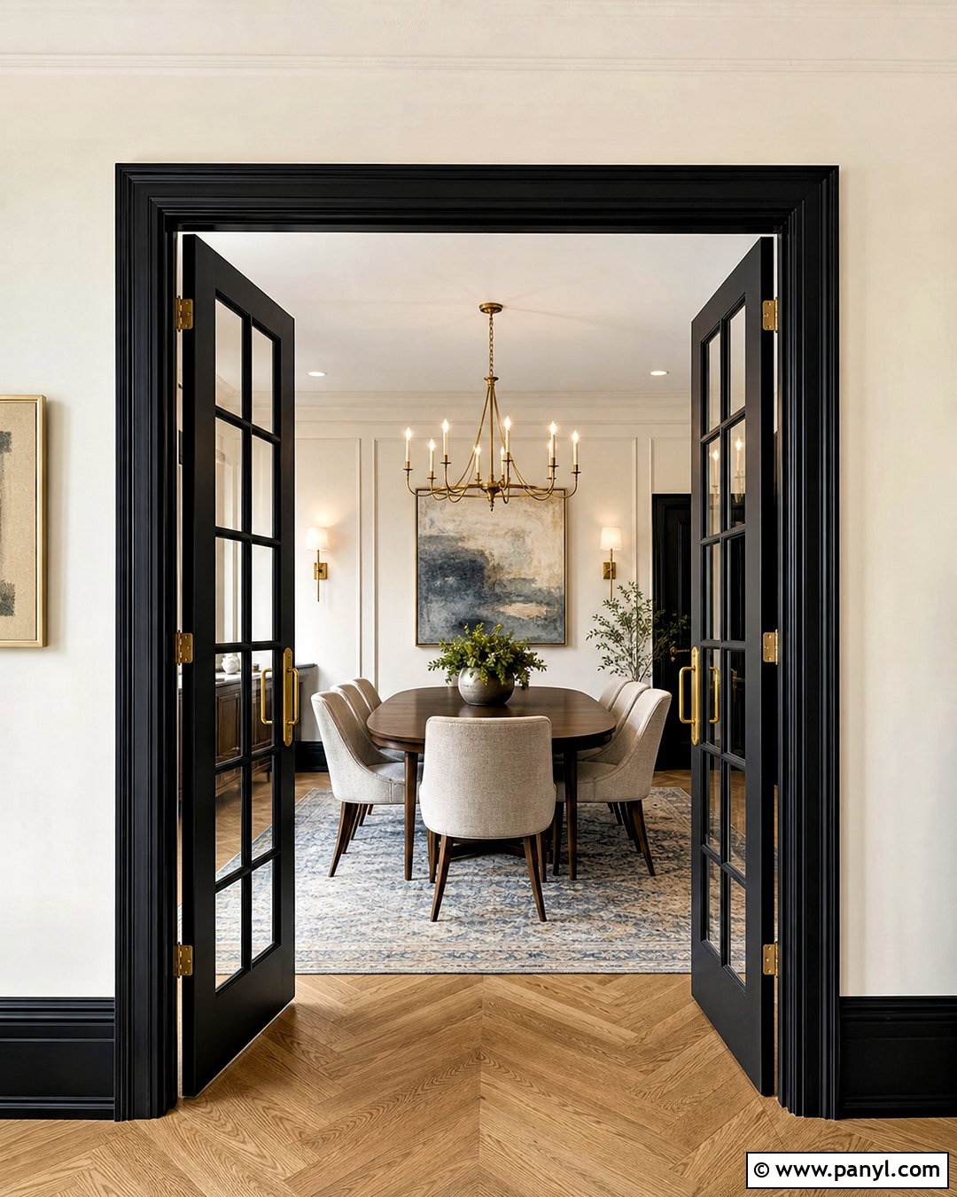 20 Black Interior Doors With Black Trim Ideas for a Luxe Look