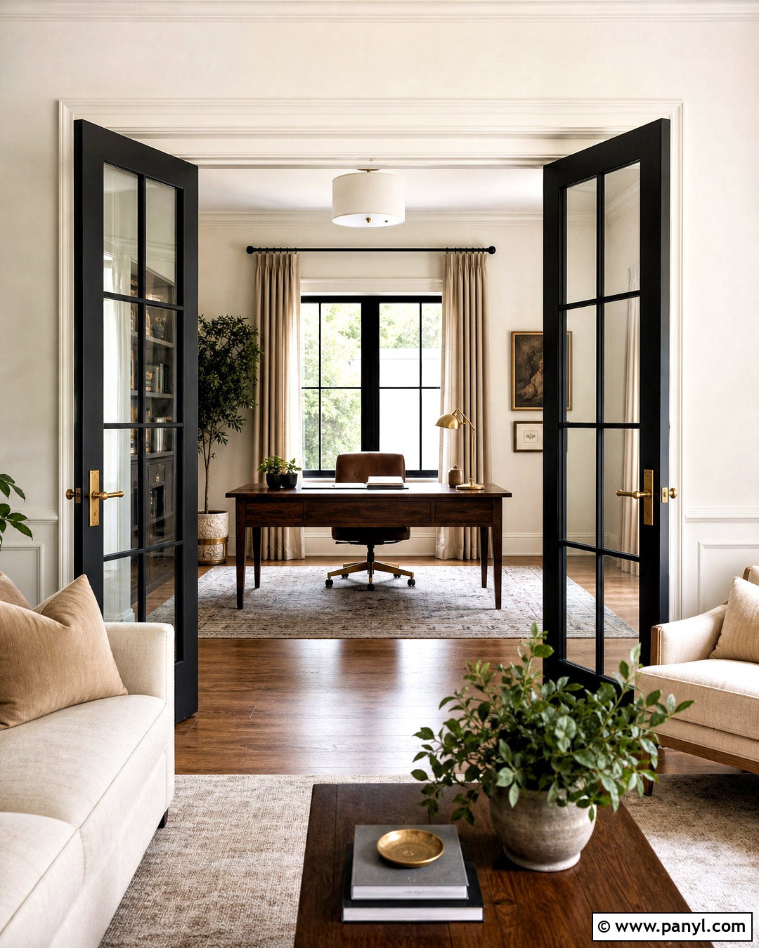 Black French Indoor Doors - 20 black indoor doors
