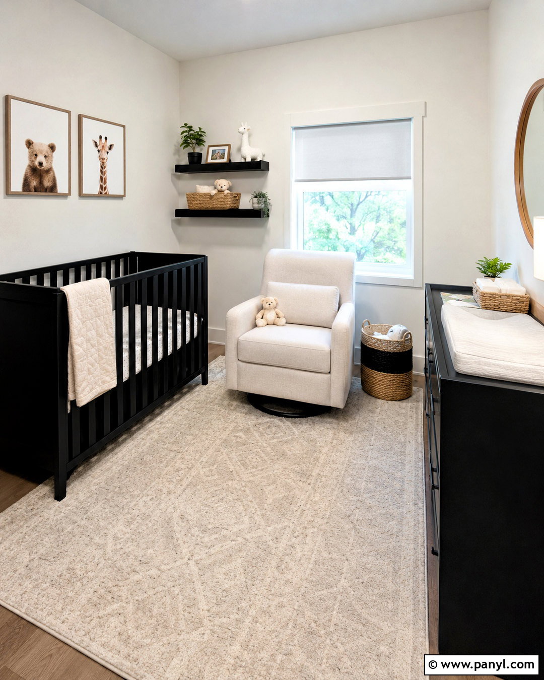 Black Furniture Nursery For A Small Room - 20 black furniture nursery ideas