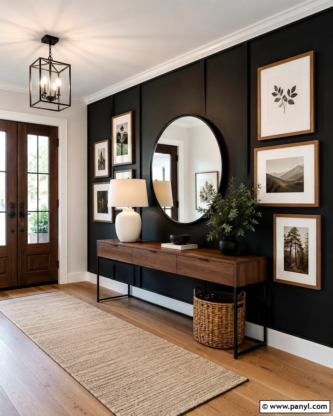 20 Brown Black Accent Wall Ideas for Bold, Polished Rooms