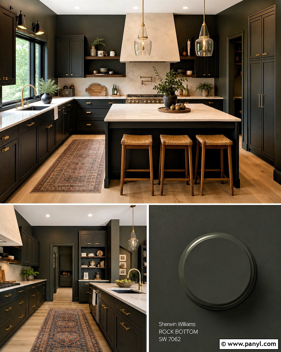 Black Green Paint - 20 dark room paint colors