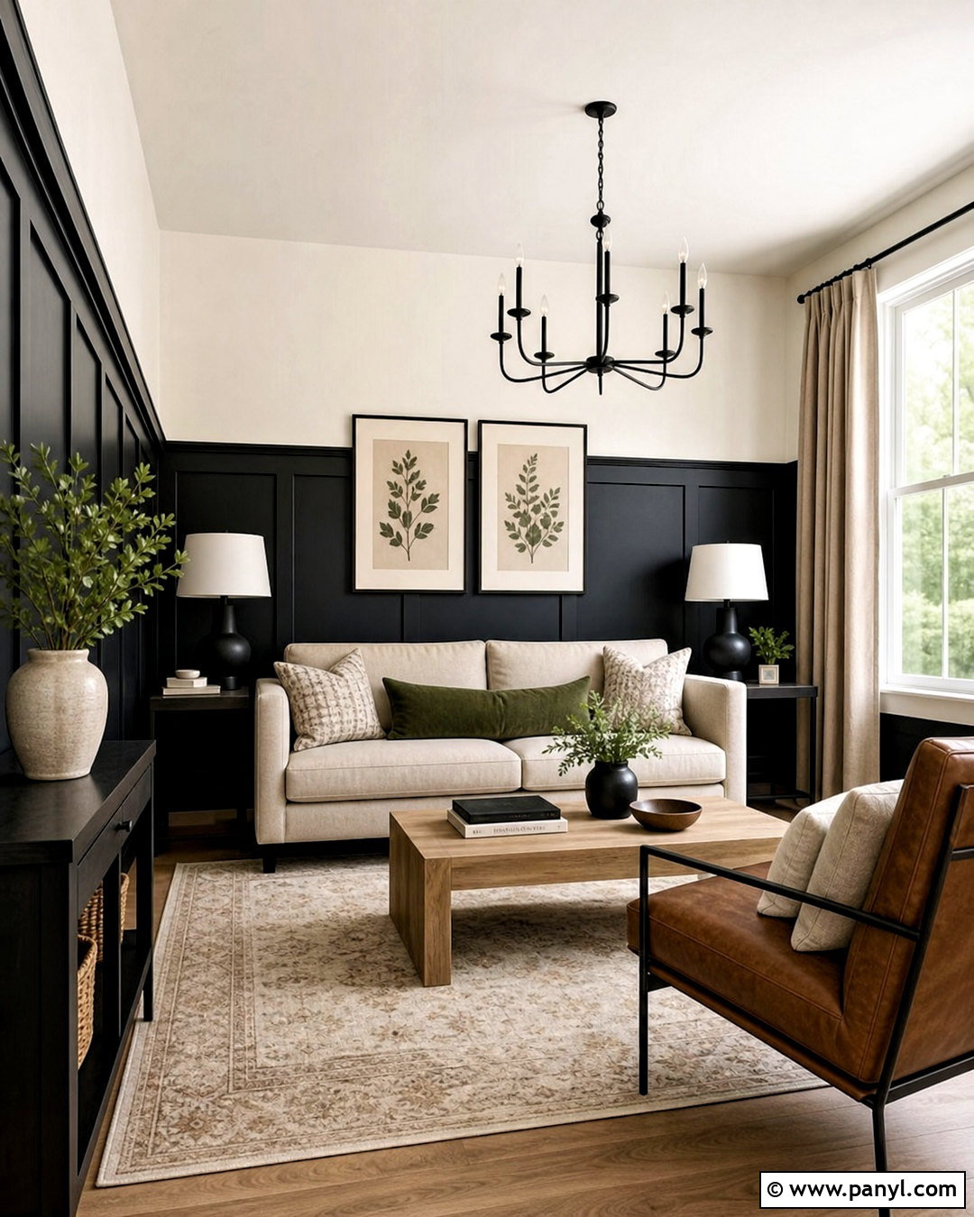 20 Dark Accent Wall Living Room Ideas for Bold, Stylish Spaces