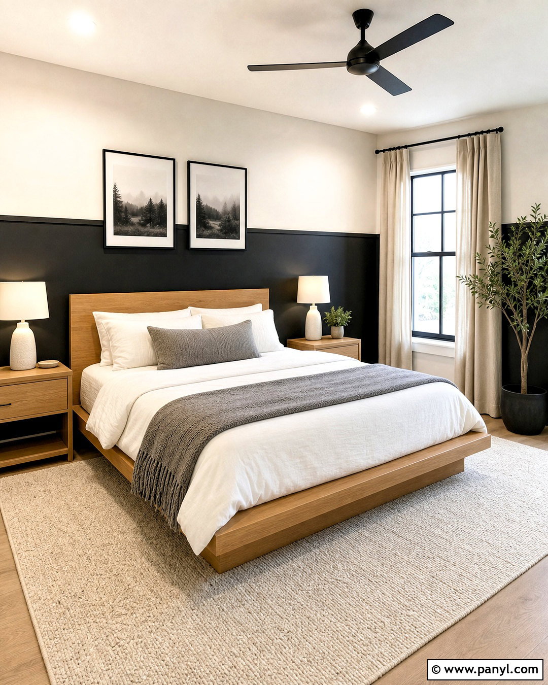 Black Half Wall Bedroom - 20 half wall bedroom ideas