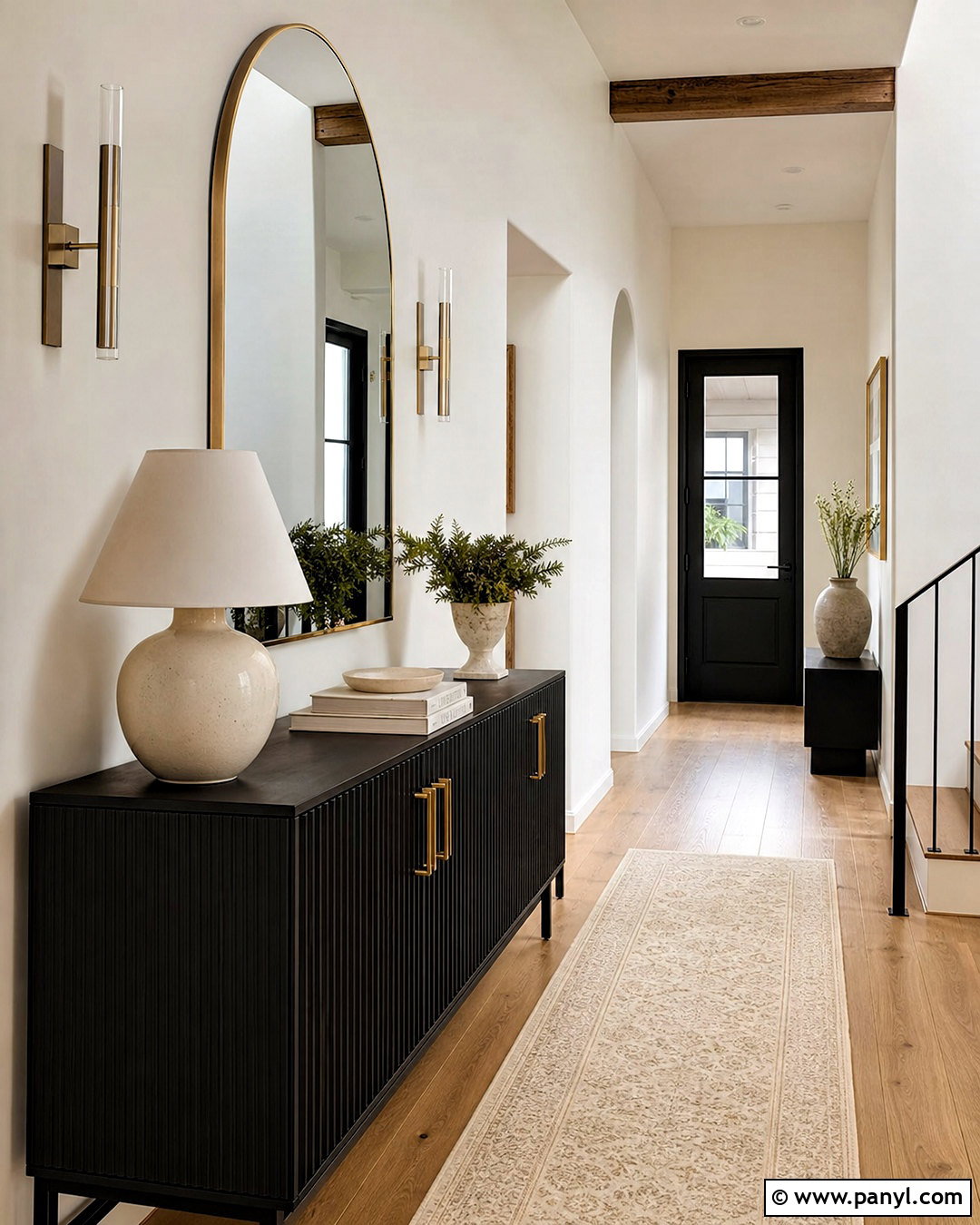Black Hallway Sideboard - 20 hallway sideboard ideas