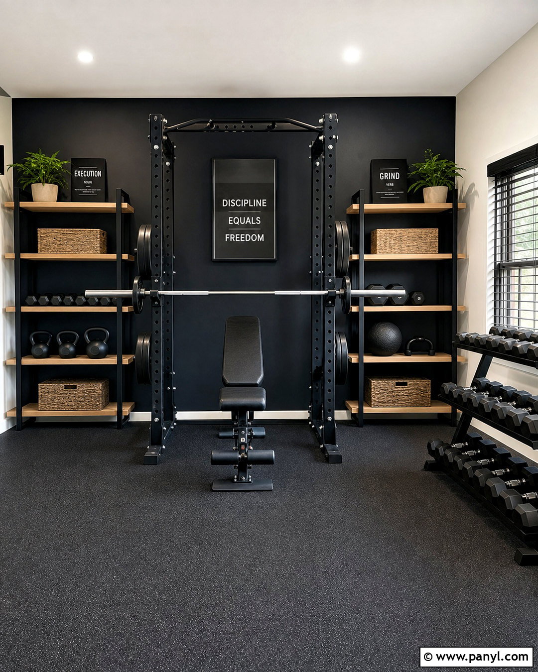 20 Home Gym Accent Wall Ideas for a Stylish Workout Space