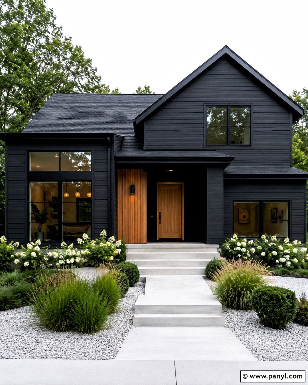 Black House Exterior - 20 outer colour of house ideas