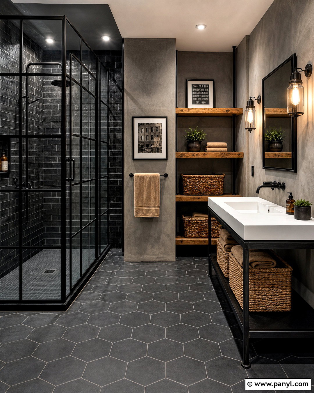 20 Black Bathroom Design Ideas for a Luxe Modern Retreat