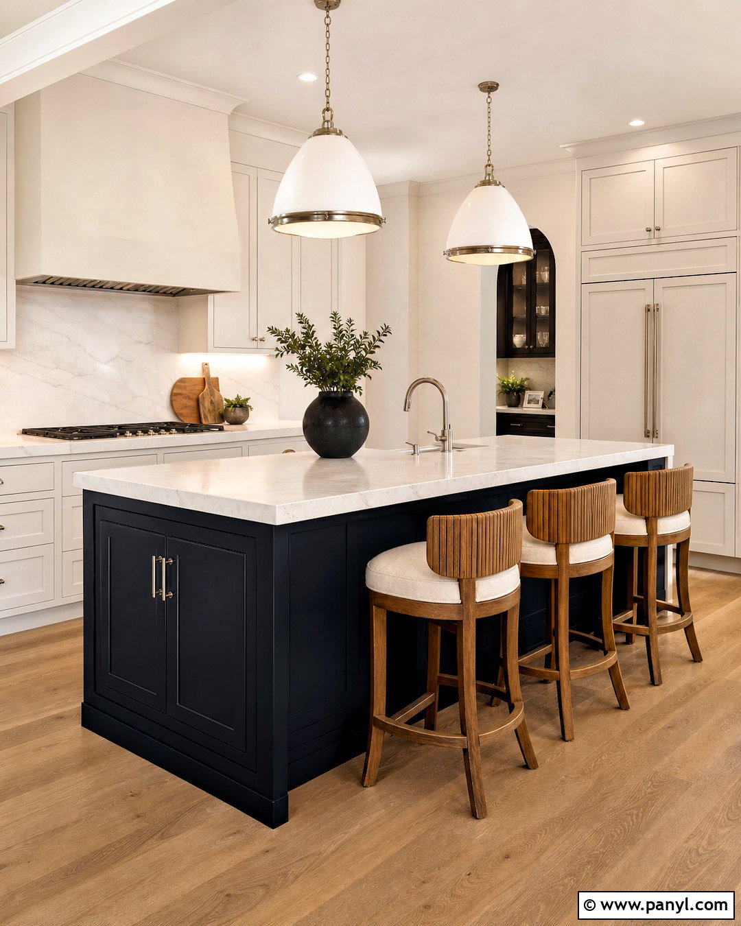 Black Kitchen Island - 20 kitchen island ideas