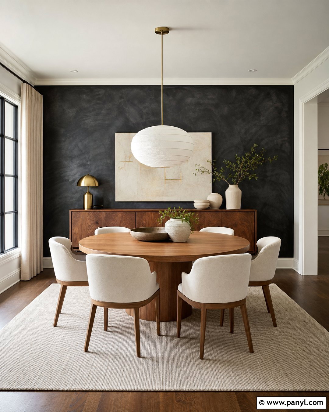 Black Limewash Accent Wall - 35 limewash accent wall ideas