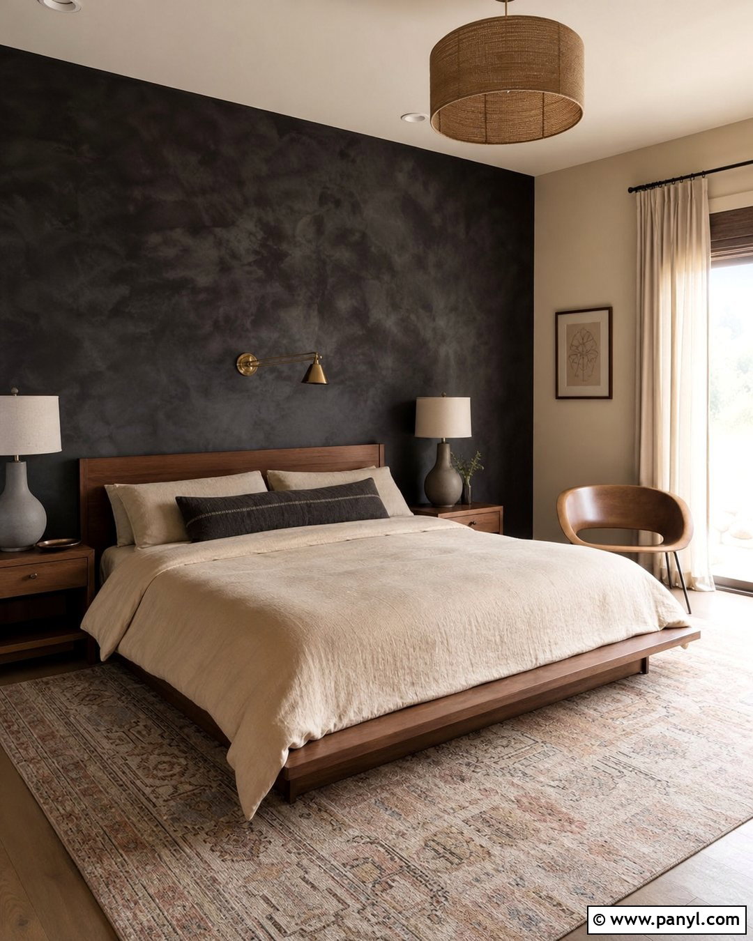 35 Black Feature Wall Bedroom Ideas for a Chic Retreat