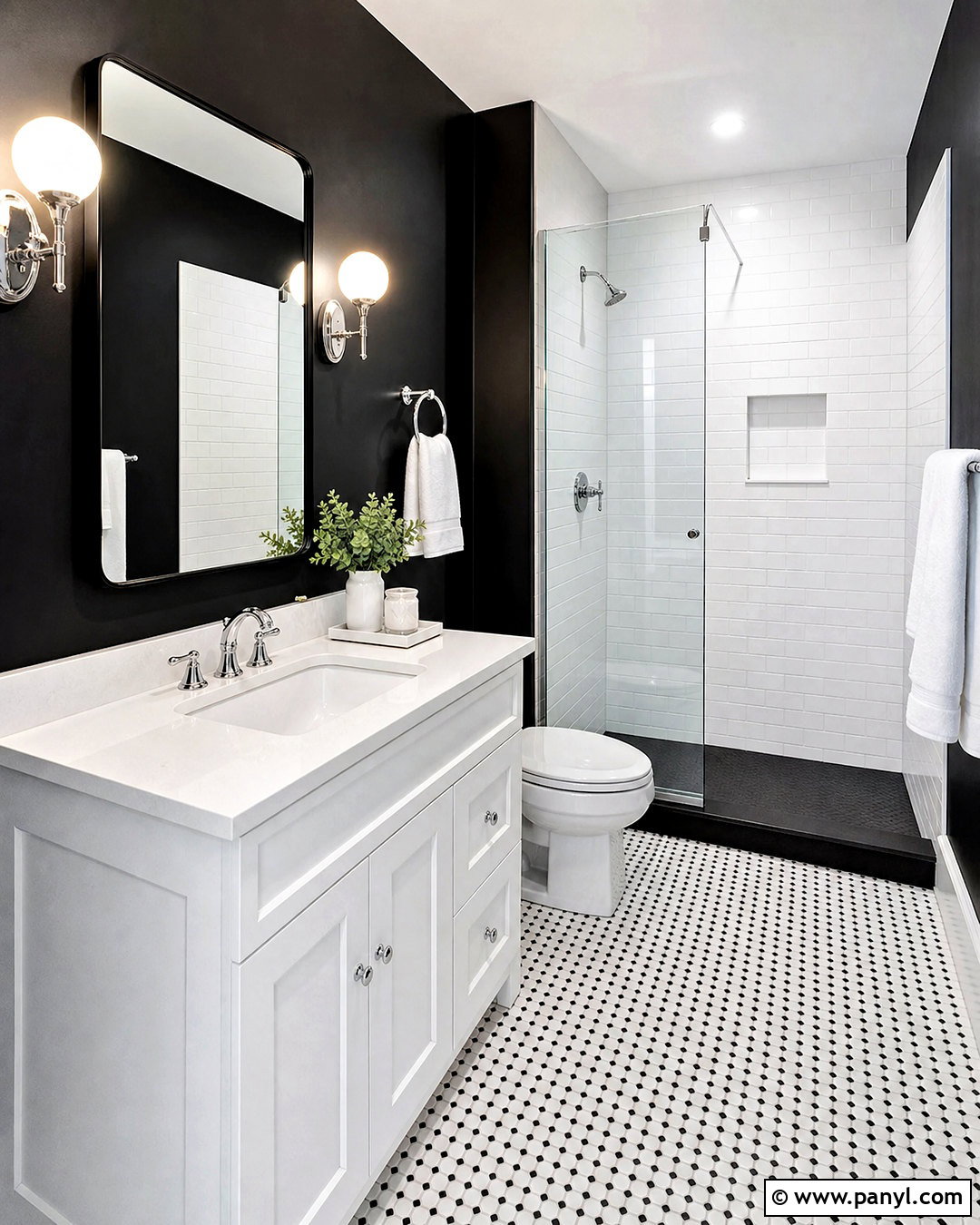 20 Black Painted Bathroom Ideas for Luxe Modern Style