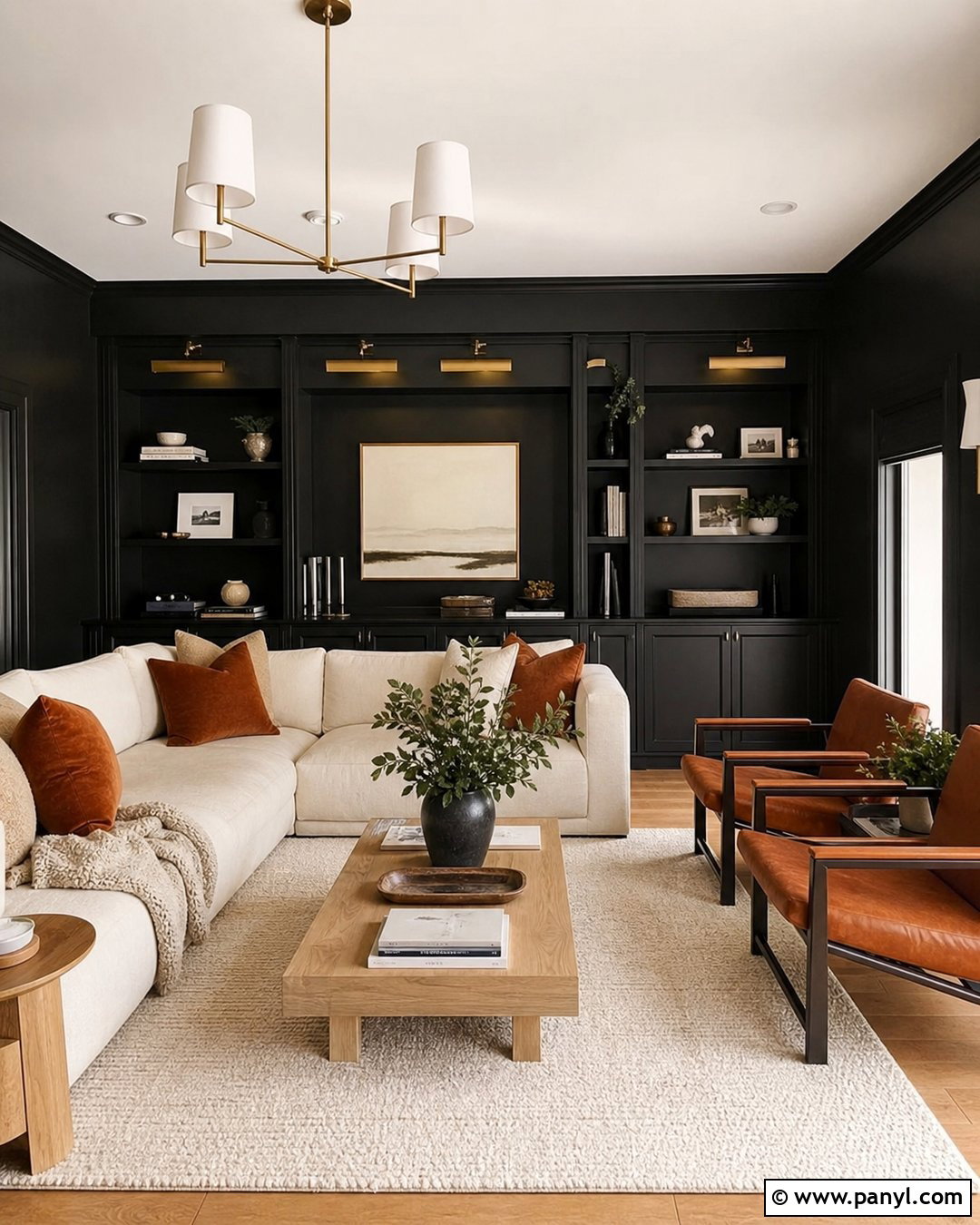 20 Black Painted Wall In Room Ideas for a Stylish Refresh
