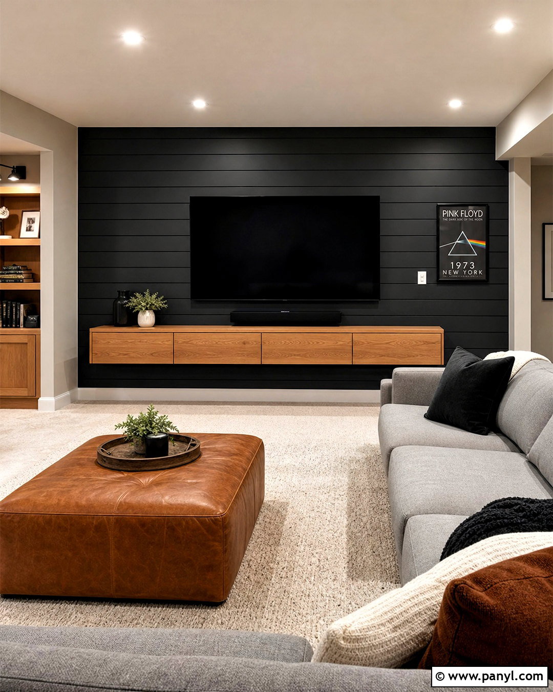 20 Basement Accent Wall Ideas for a Striking Modern Space