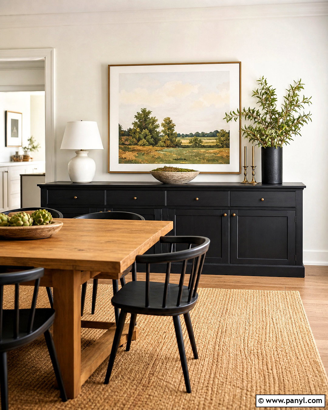 Black Sideboard Decor - 20 sideboard styling decor ideas