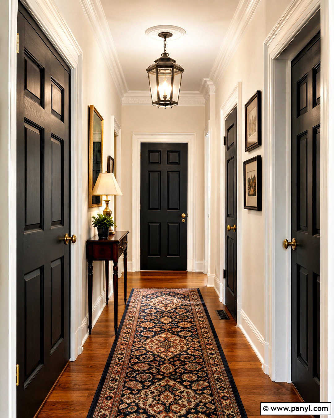 20 Black Interior Doors With White Trim Ideas for Chic Contrast