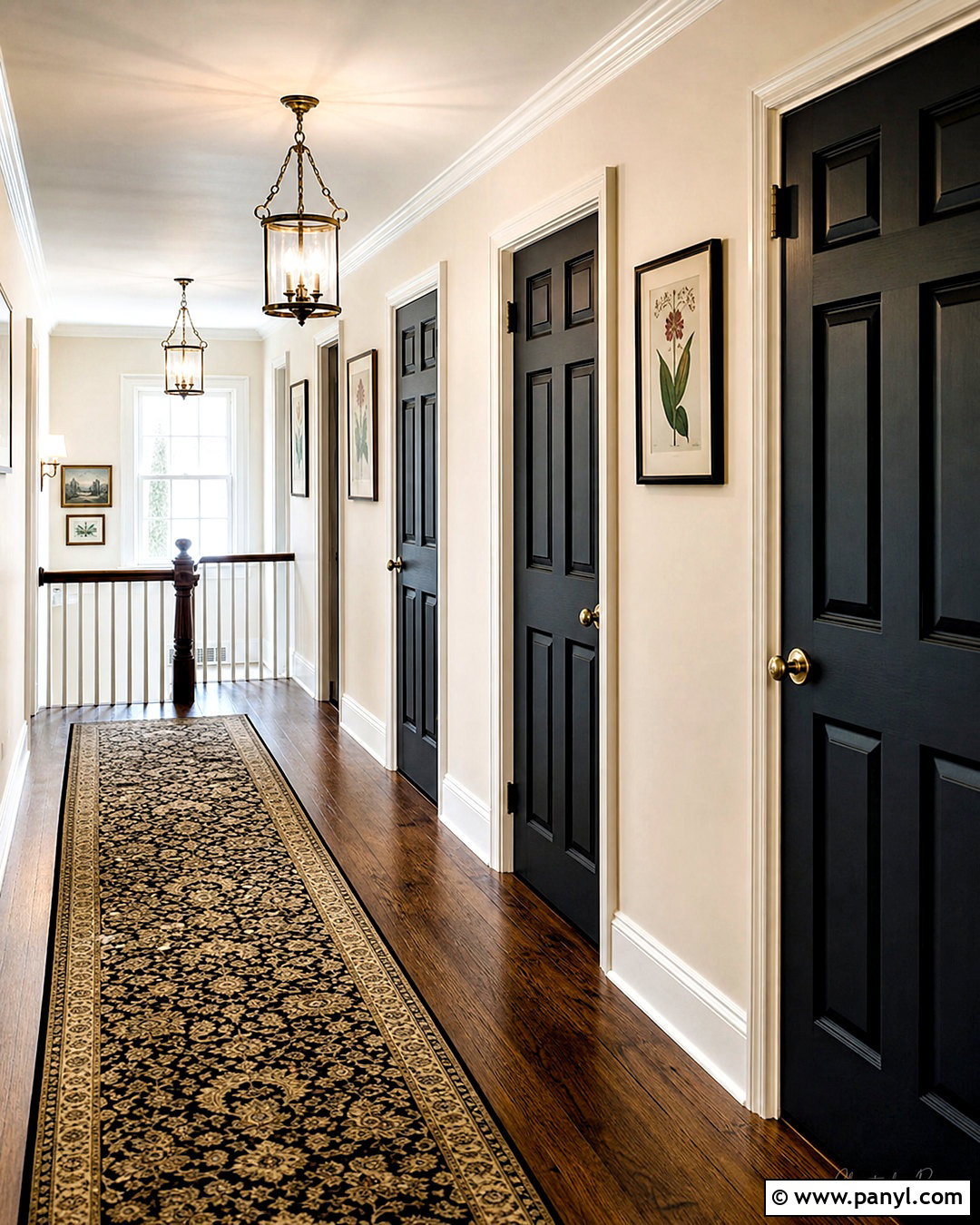 Black Six Panel Indoor Door - 20 black indoor doors