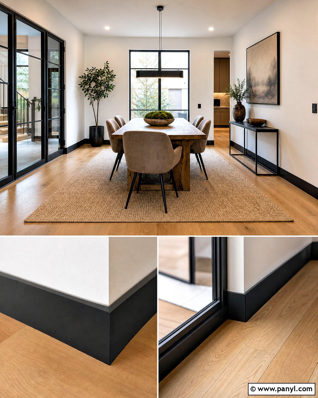 Black Skirting Board - 20 skirting board ideas modern ideas