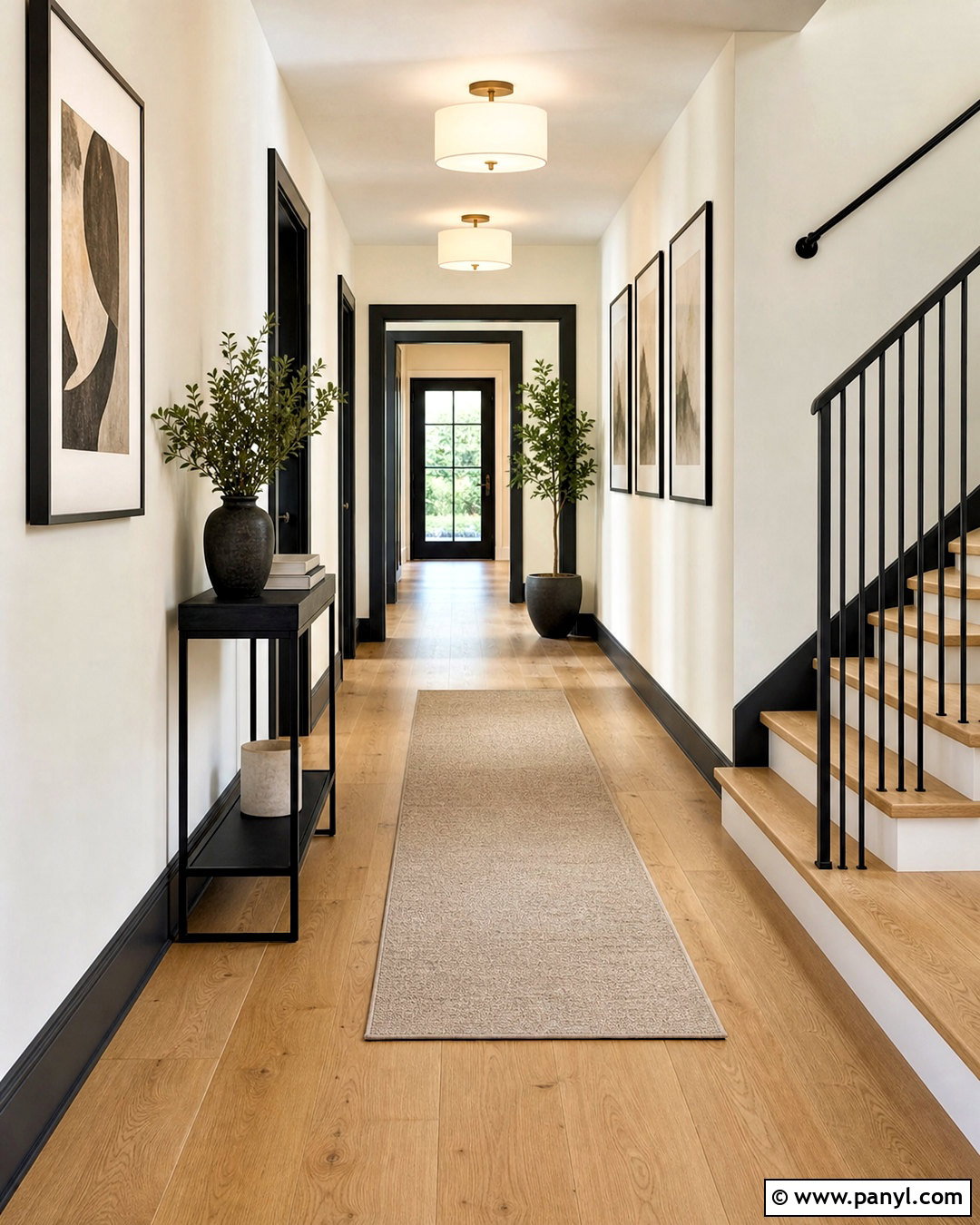 Black Skirting Boards With White Walls - 20 skirting board ideas colour ideas
