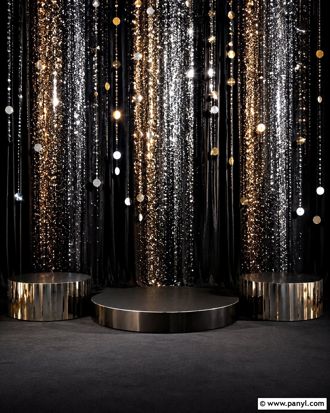 Black Sparkly Background With Falling Glitter - 20 black sparkly background ideas