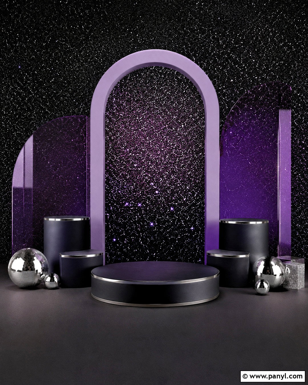 Black Sparkly Background With Purple Glitter - 20 black sparkly background ideas