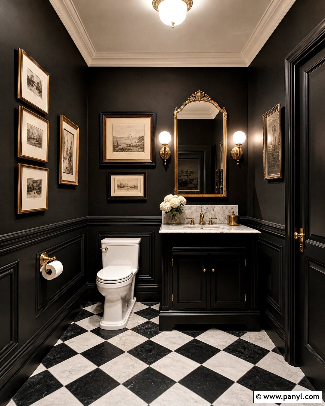 Black Toilet Paint - 20 toilet paint ideas
