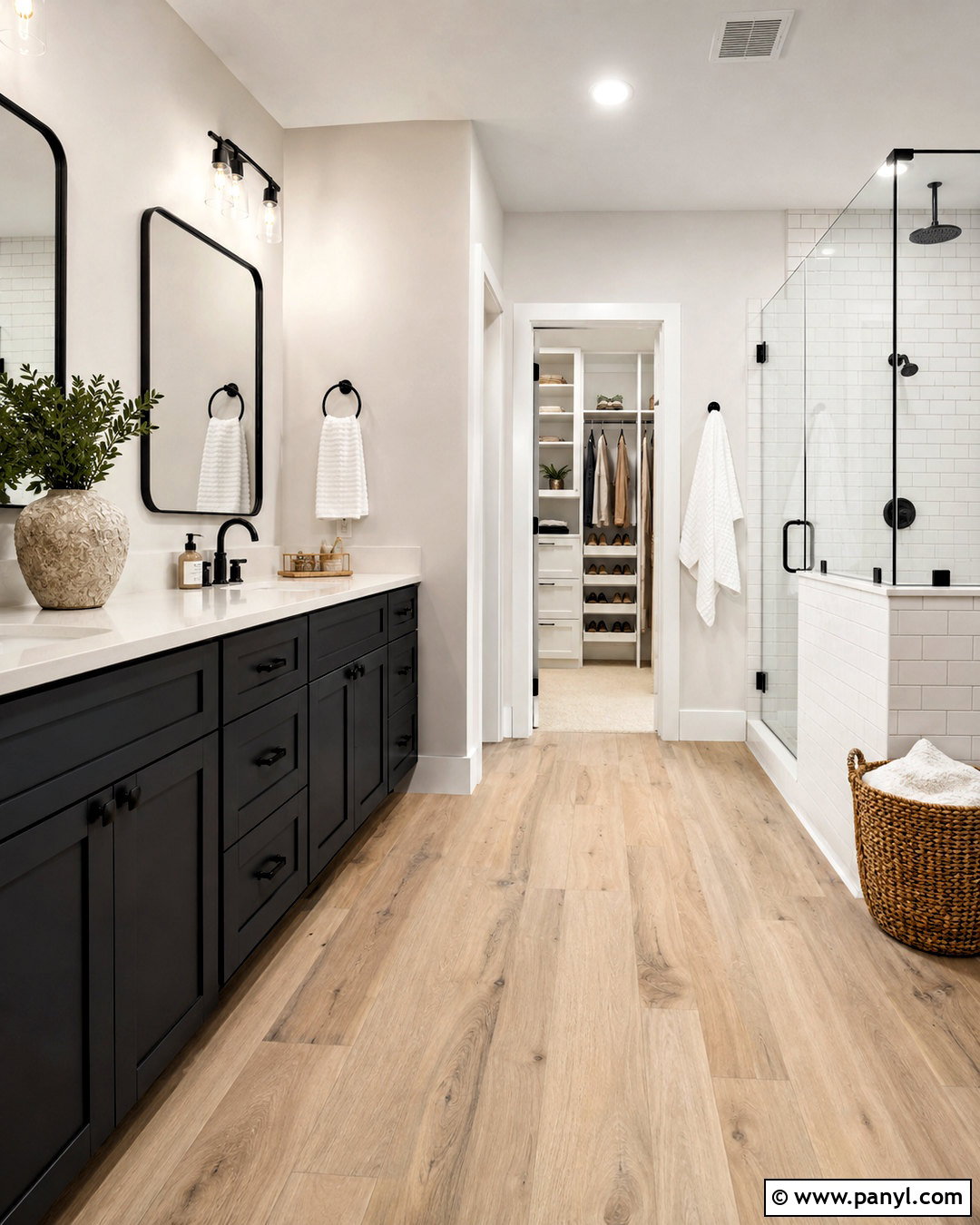 Black Vanity Restroom - 20 black restroom ideas