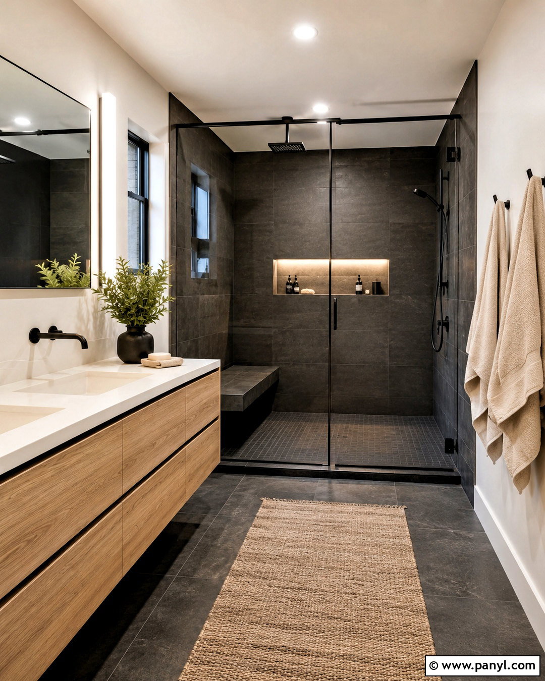 20 Black Restroom Ideas for Sleek, High-Impact Modern Spaces