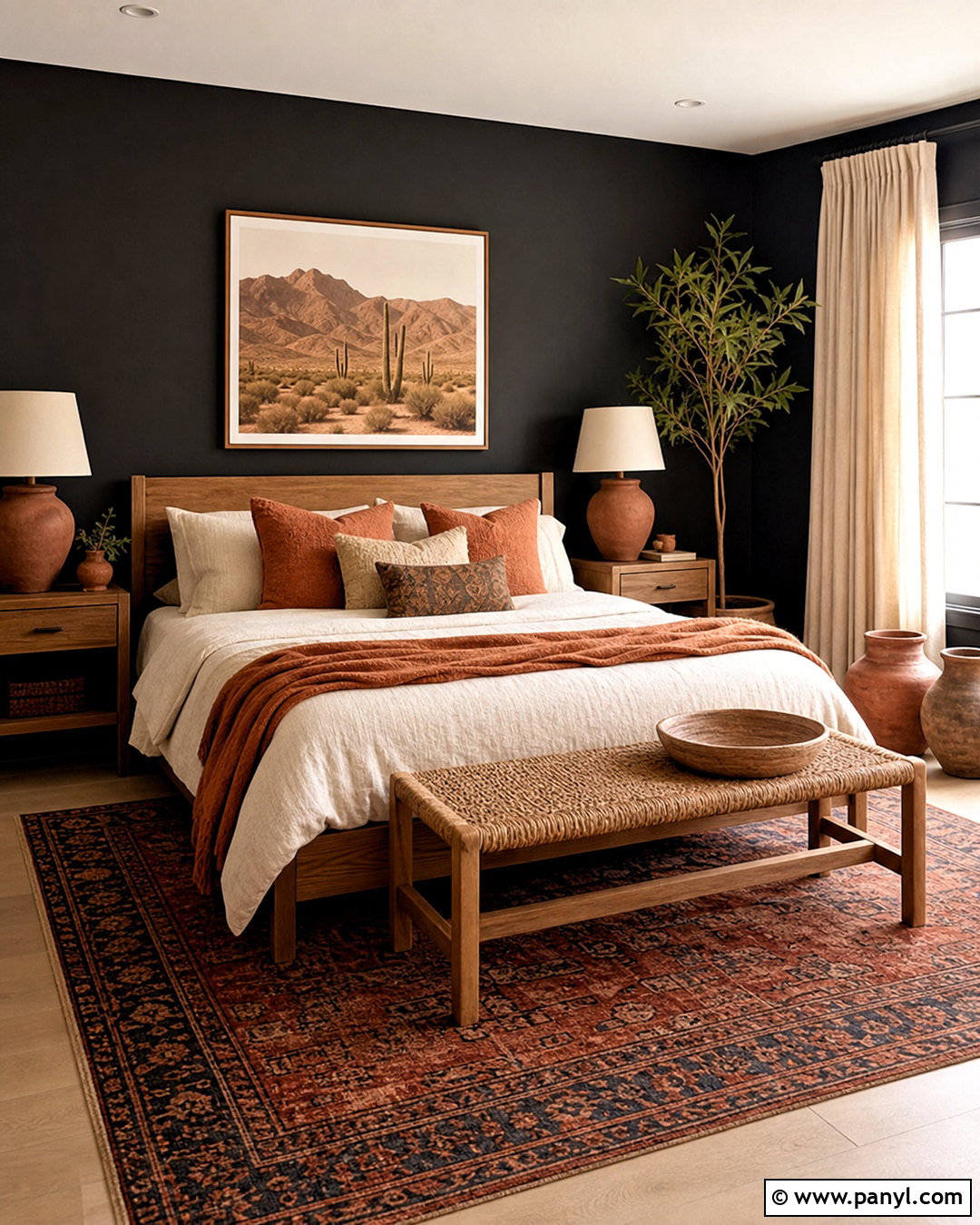 20 Black Wall Bedroom Decor Ideas for a Cozy, Luxe Retreat