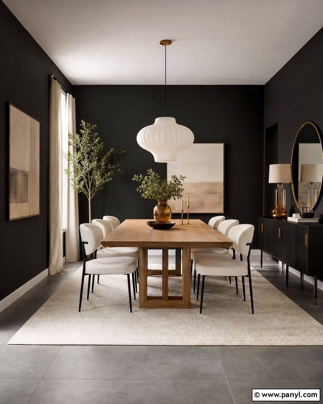 Black Wall Color With Gray Floors - 30 wall color with gray floors
