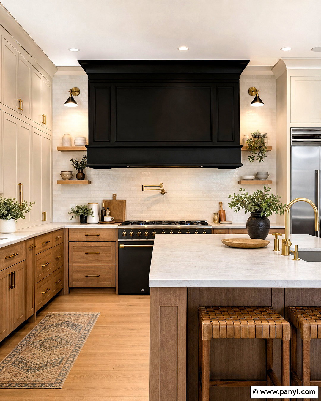 20 Black Wall Design Ideas for a Bold, Polished Interior