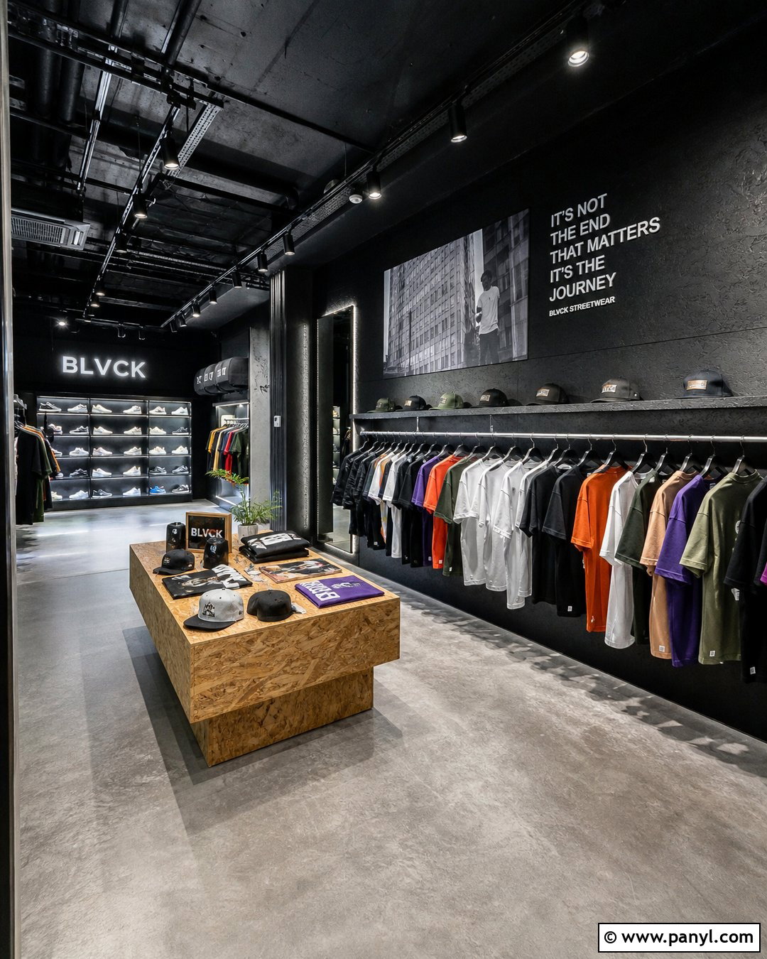20 Black Walls Retail Ideas for Bold, Upscale Store Design