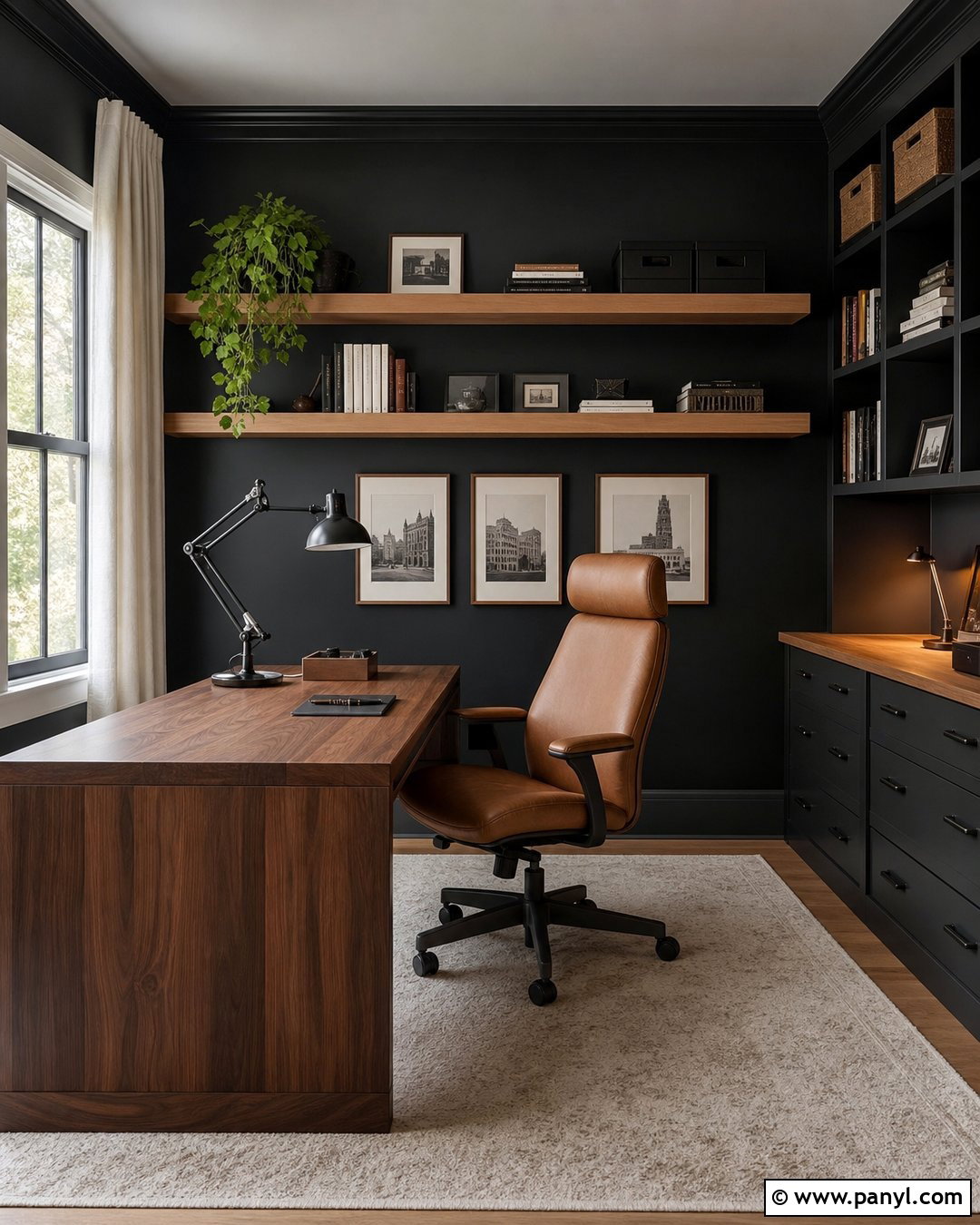 20 How To Style Black Walls for a Bold Yet Inviting Room