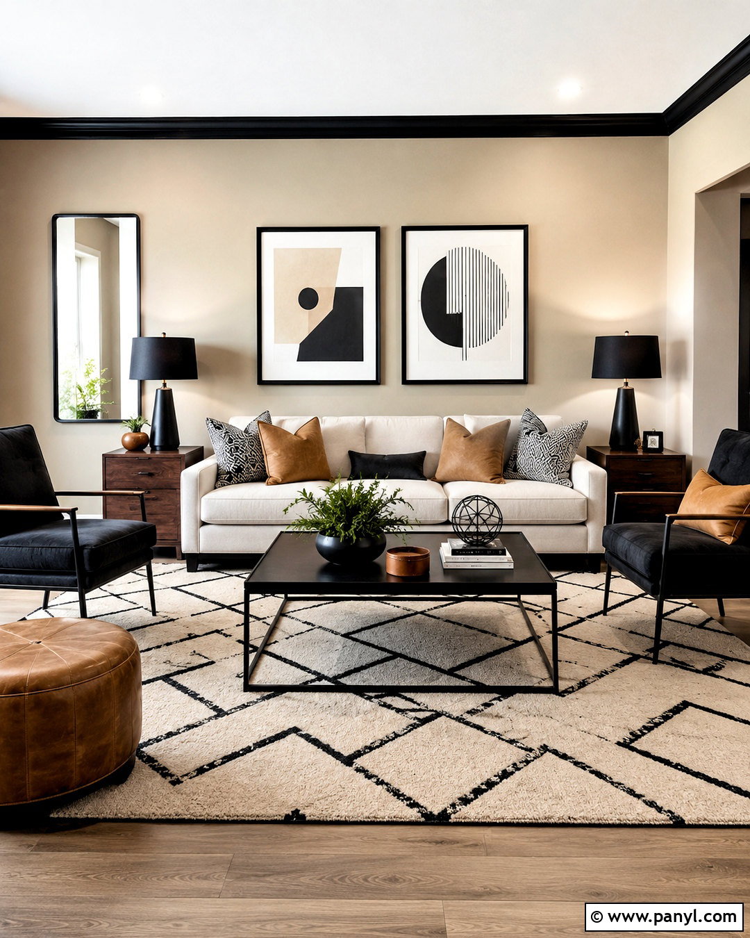 Black With Beige Walls - 20 What Color Goes With Beige Walls