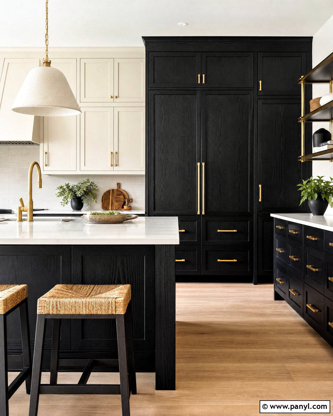 Black Wood Grain Texture Kitchen - 20 grain texture ideas