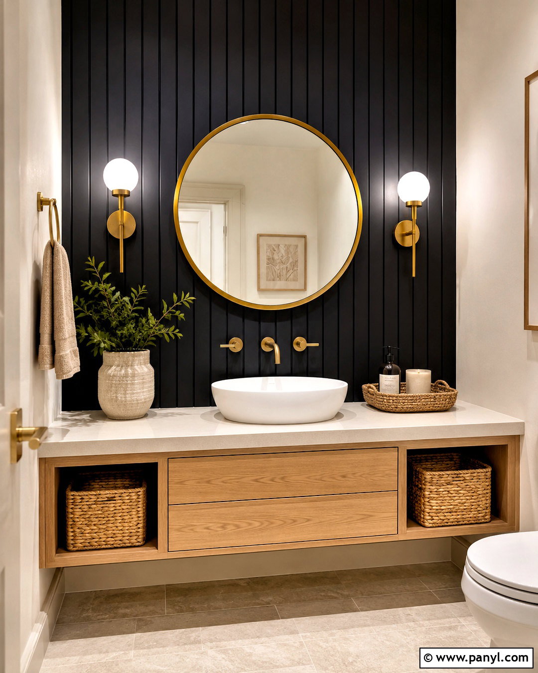 20 Black Wood Accent Wall Ideas for a Striking Update
