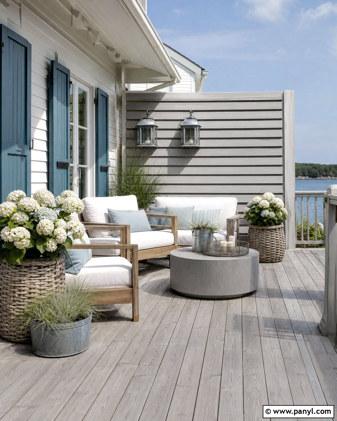 Bleached Gray ES-78 Wood Finish - 20 Benjamin Moore Wood Finish Ideas