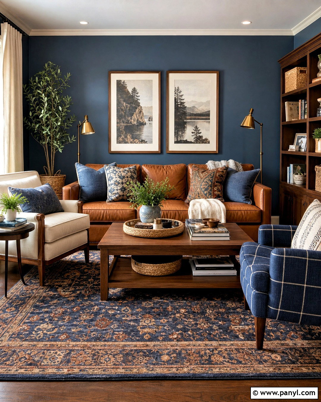 Blue And Brown Living Room - 20 blue room idea ideas