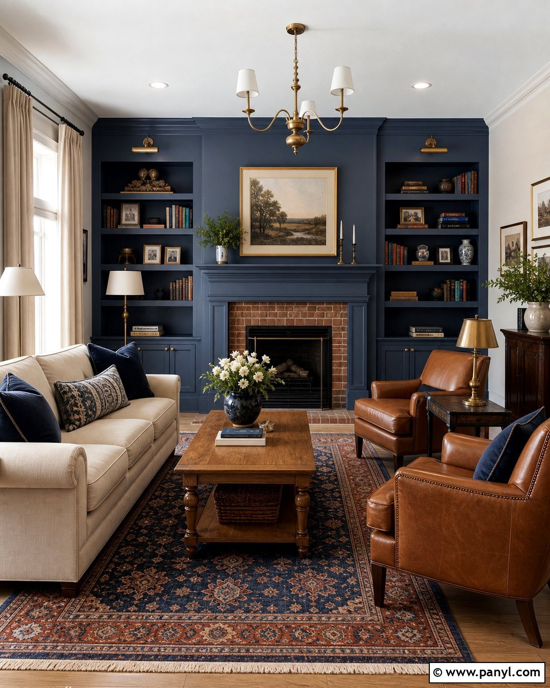 Blue And Cream Living Room Walls - 30 Paint Ideas For Walls Living Room Ideas