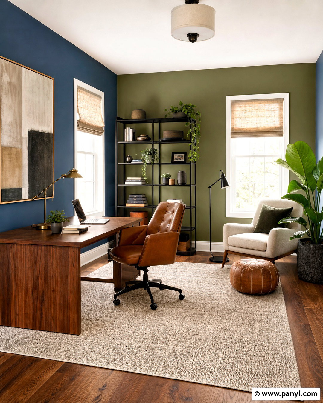 20 Two Color Wall Ideas for a Polished, Designer-Style Look
