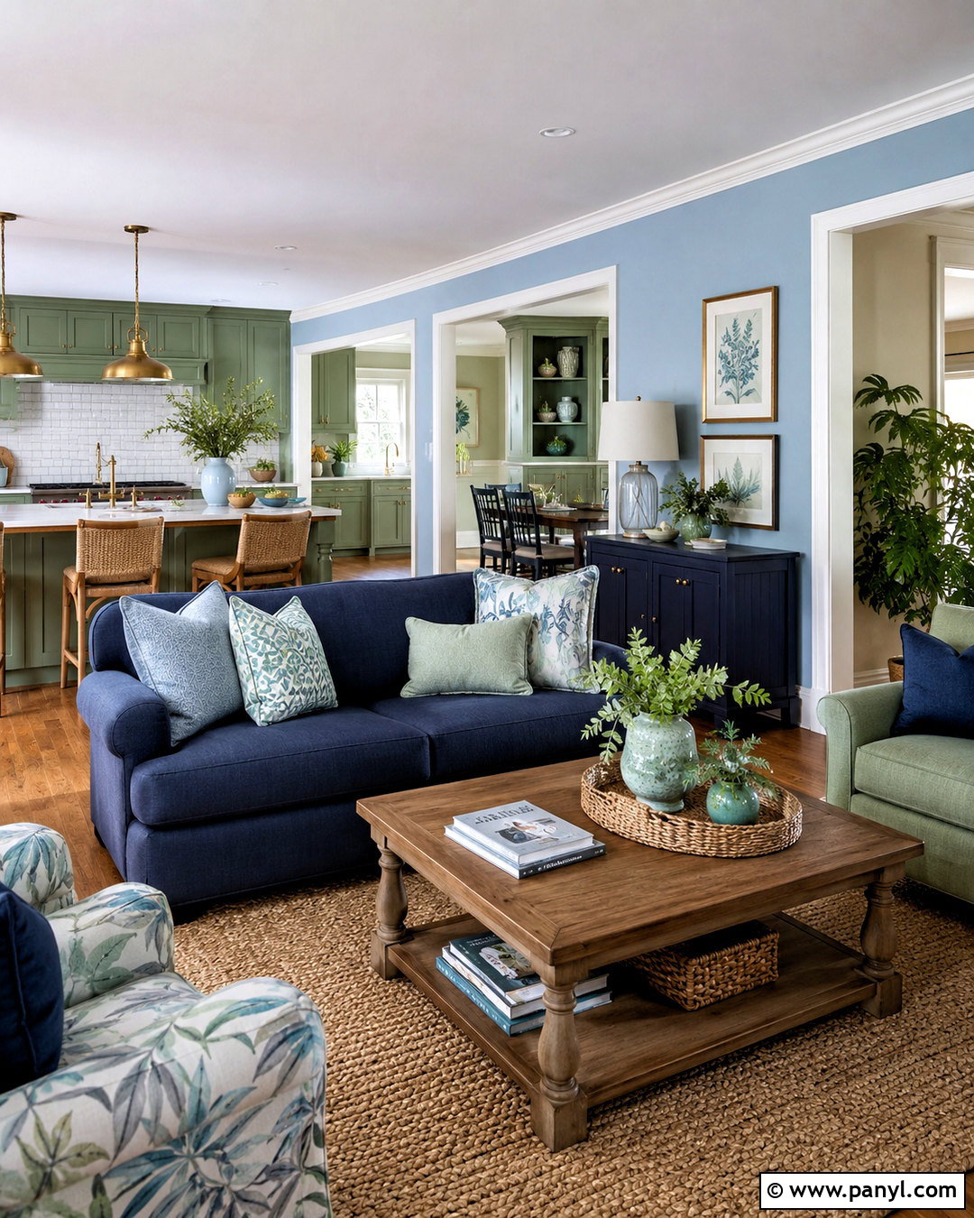 Blue And Green Whole Home Color Palette - 20 blue and green color scheme ideas